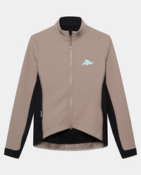 Café du Cycliste 軟殼外套Manon Softshell Jacket OysterGrey 男款 棕灰