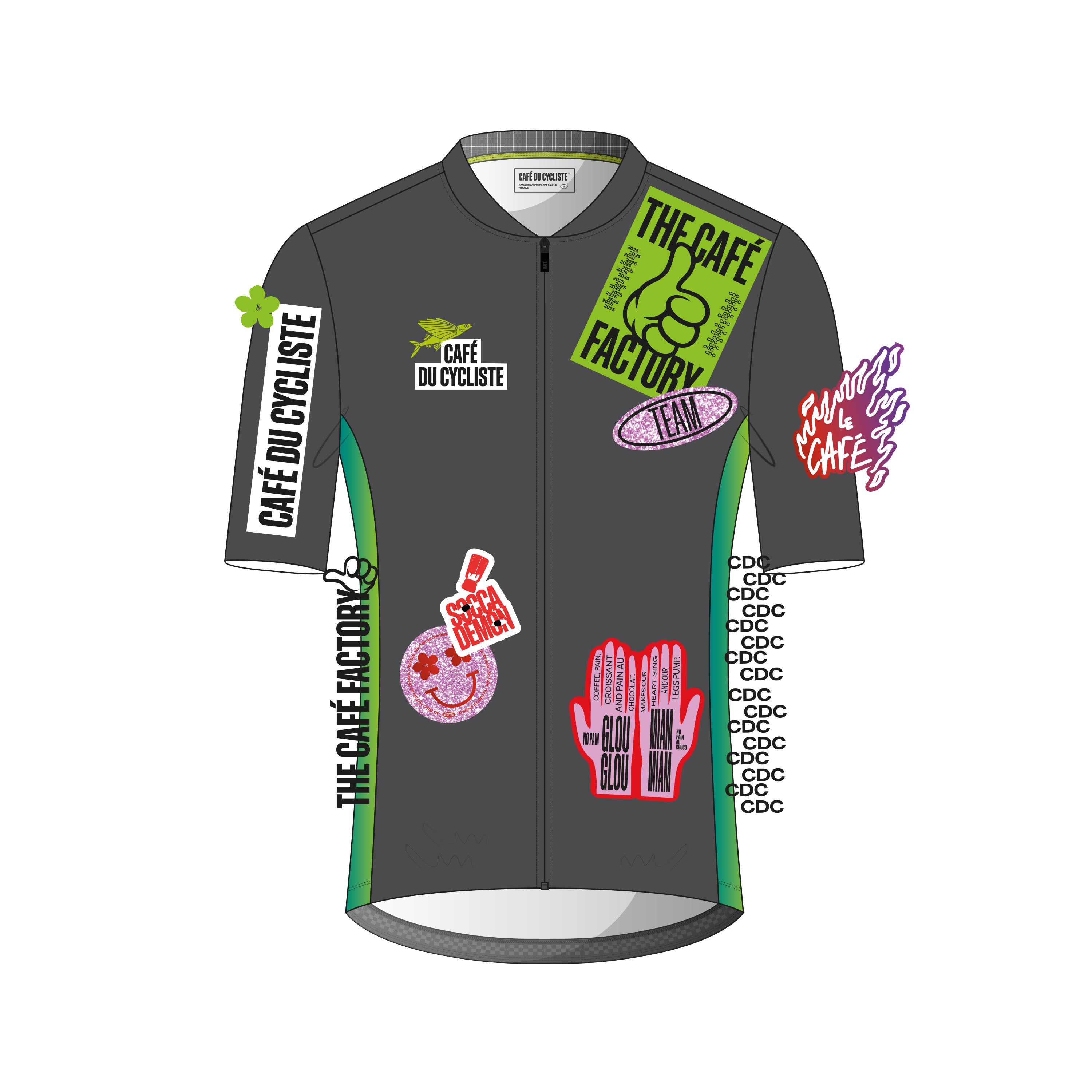 Café du Cycliste 車衣 Bergida CAFE Factory V2 Jersey Multico 女款 綠