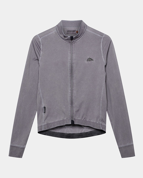 Café du Cycliste 車衣 Charlie ColdDye Charcoal 長袖 男款 炭灰