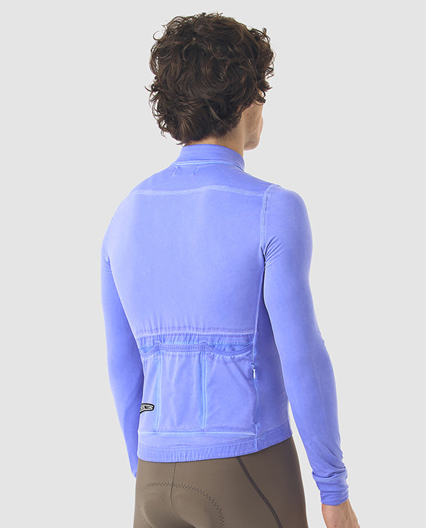 Café du Cycliste 車衣 Charlie ColdDye Verbena 長袖 男款 紫