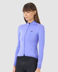 Café du Cycliste 車衣 Charlie ColdDye Verbena 長袖 女款 紫