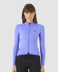 Café du Cycliste 車衣 Charlie ColdDye Verbena 長袖 女款 紫