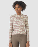 Café du Cycliste 車衣 Constance LS Jersey OysterGreyNaplesYellow 長袖 女款 黃棕塗鴉