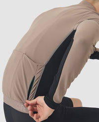 Café du Cycliste 軟殼外套Manon Softshell Jacket OysterGrey 男款 棕灰