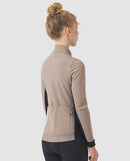 Café du Cycliste 軟殼外套Manon Softshell Jacket OysterGrey 女款 棕灰