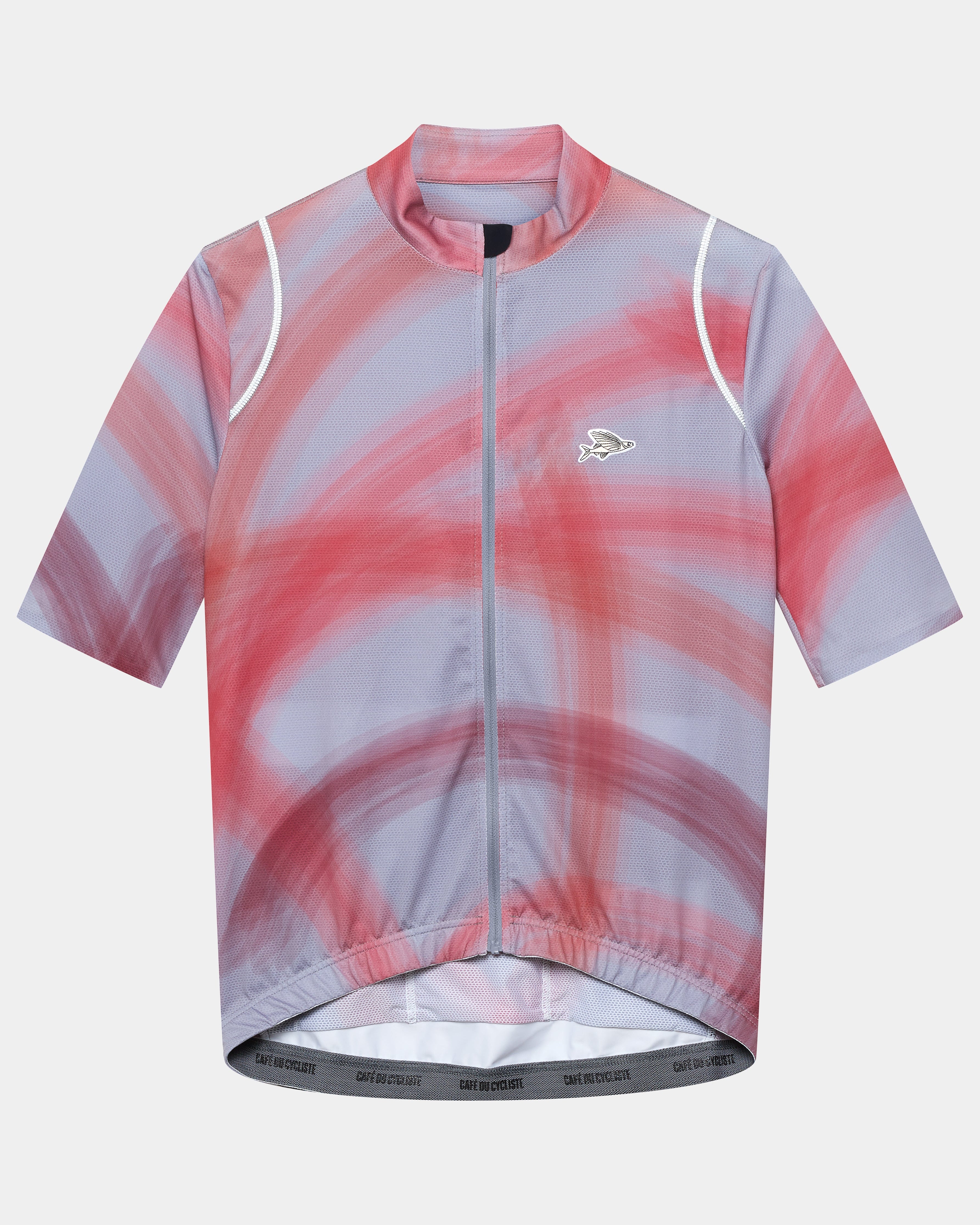 Café du Cycliste 車衣 Audax Mona V2 Superlight Jersey Sunloop Storm 男款 晨光橙灰