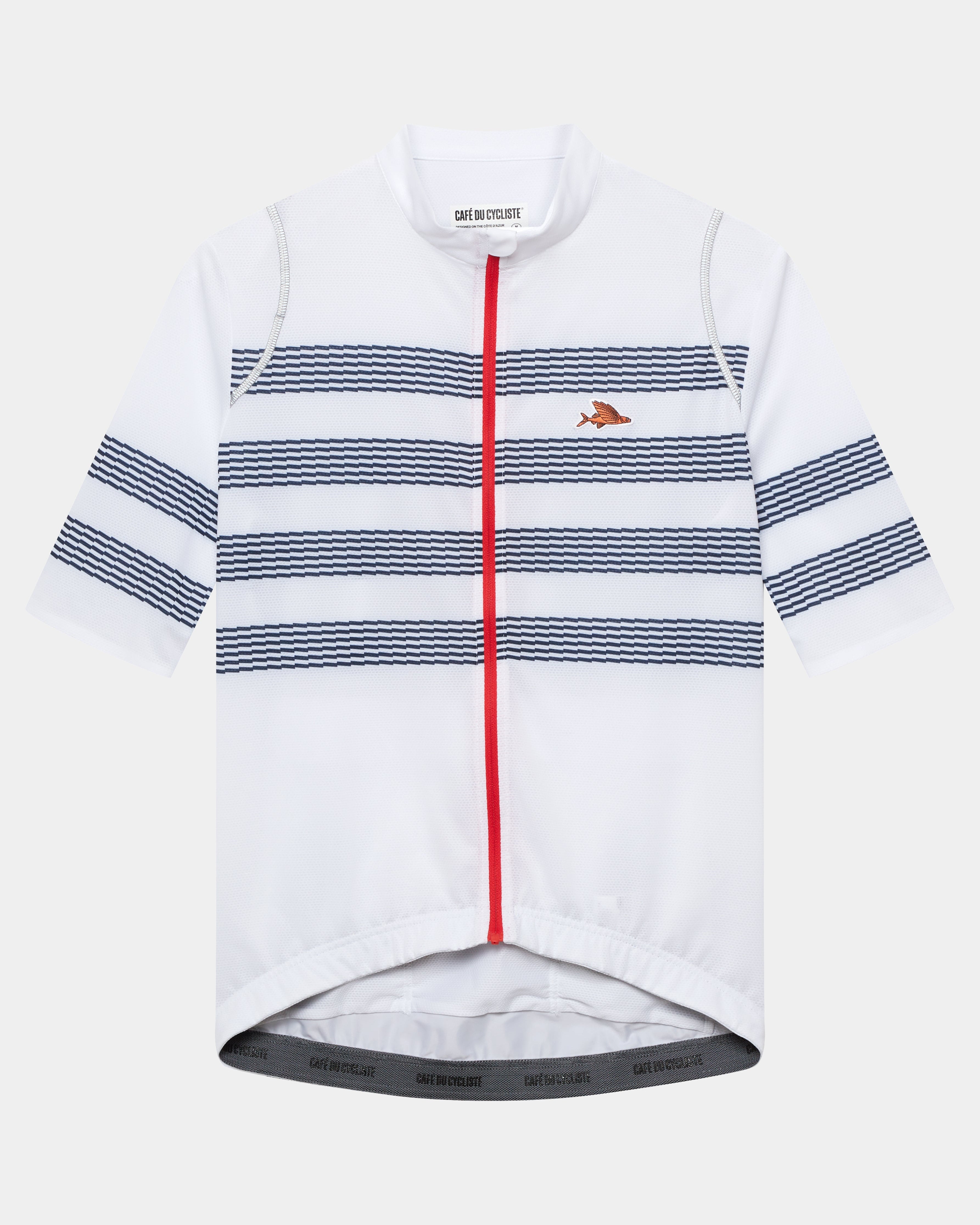 Café du Cycliste 車衣 Audax Mona V2 Superlight Jersey ClassicWhite 男款 經典藍白