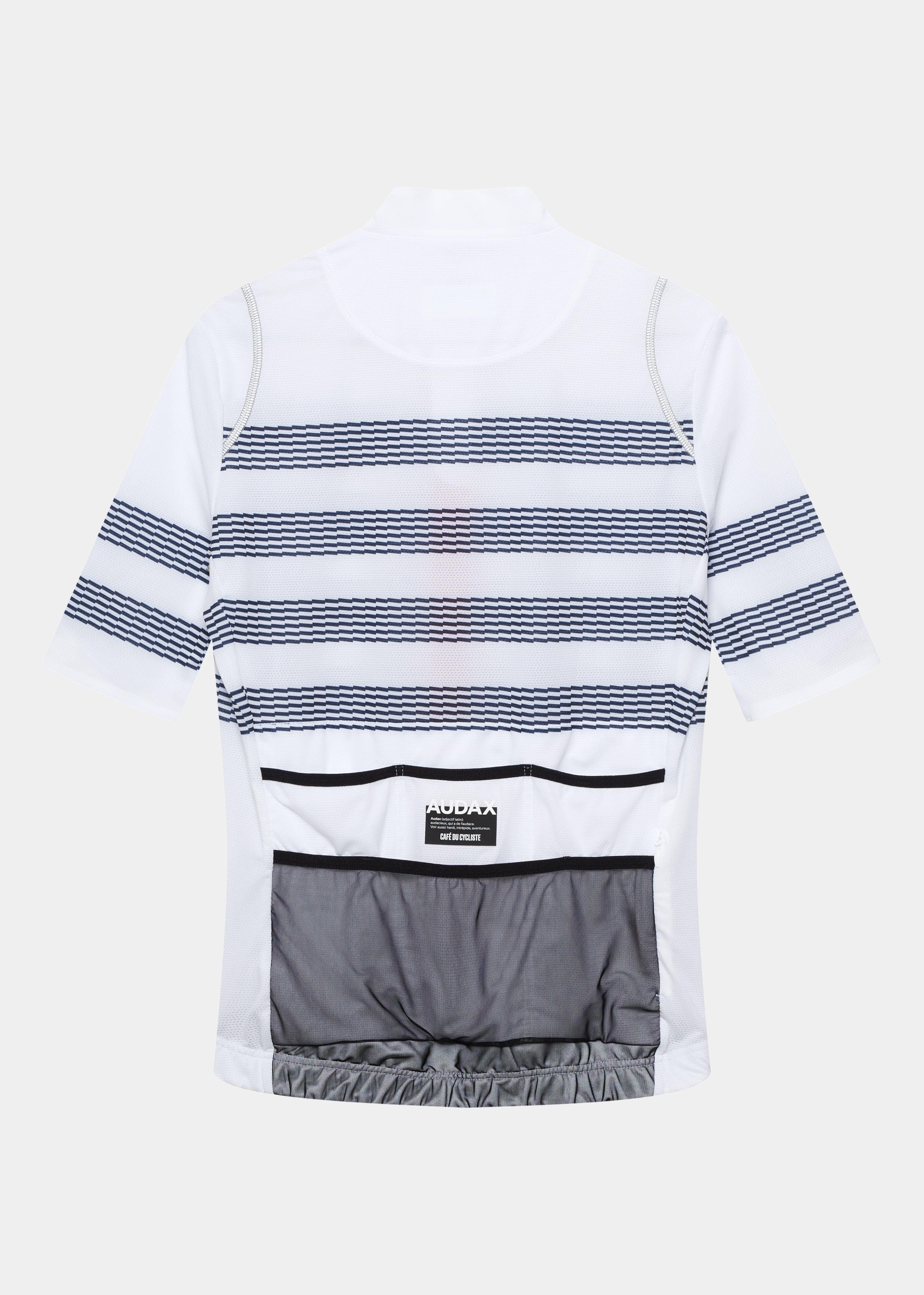 Café du Cycliste 車衣 Audax Mona V2 Superlight Jersey ClassicWhite 女款 經典藍白