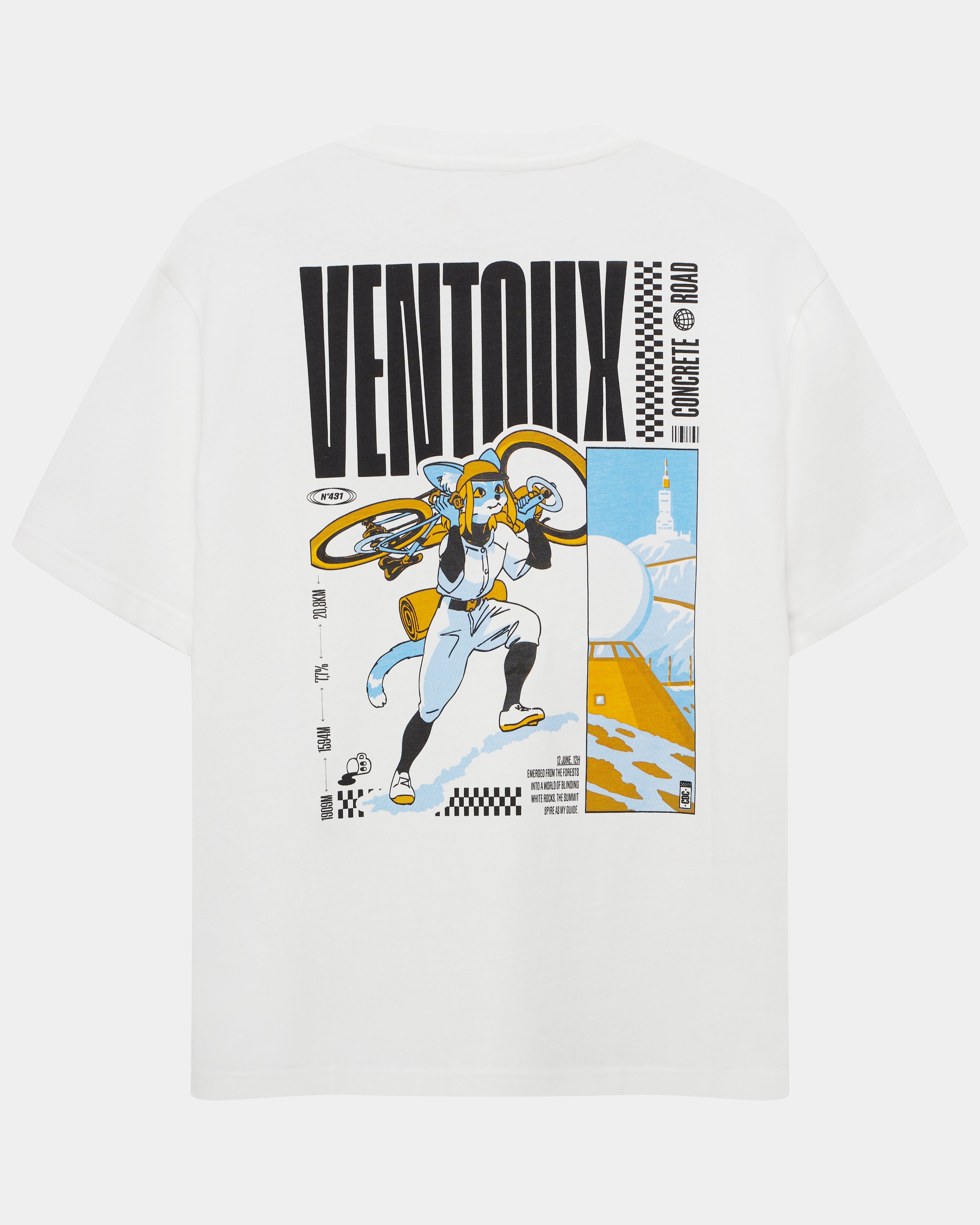 Café du Cycliste T-Shirt Col VentouxExplore 白