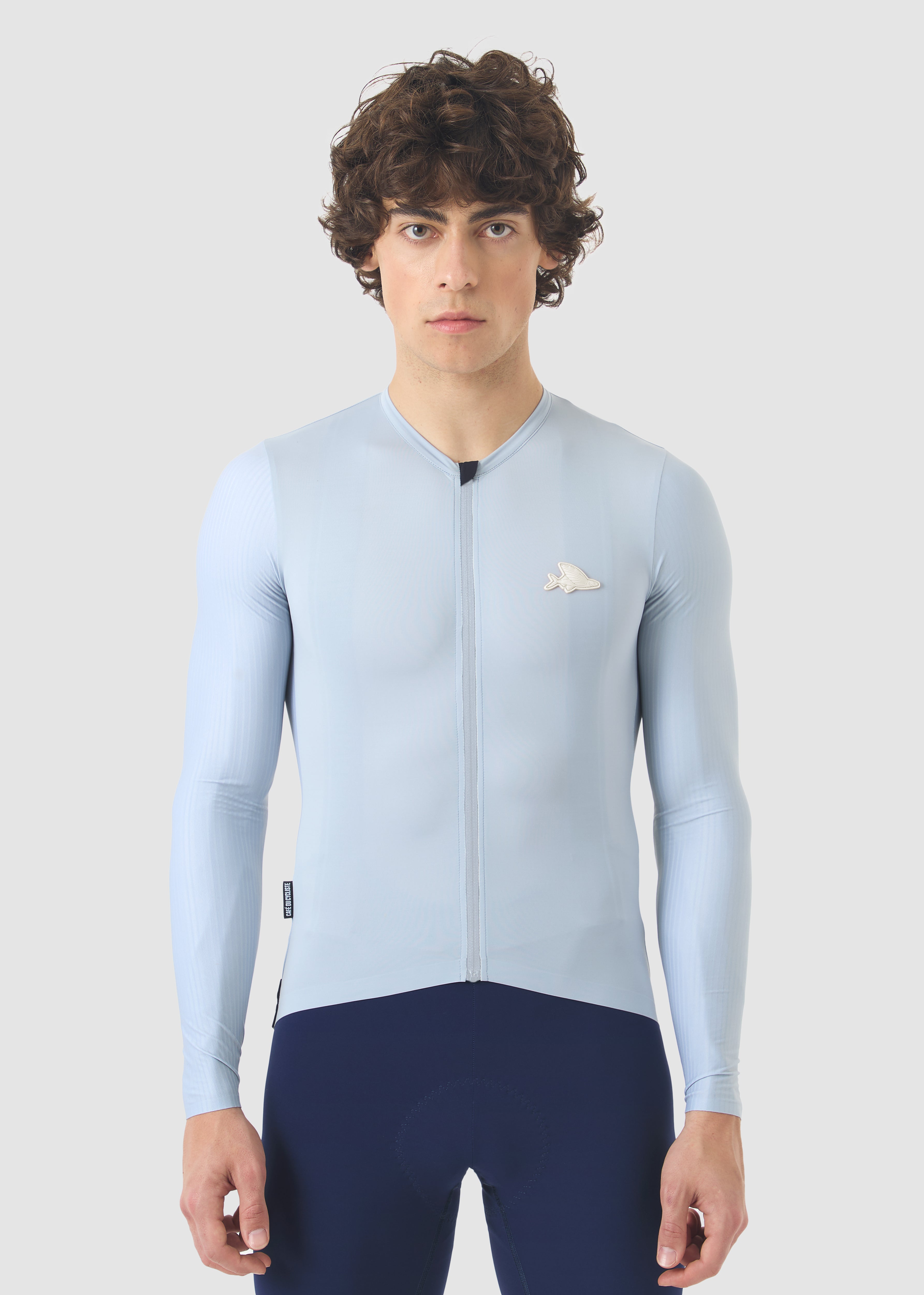 Café du Cycliste 車衣 Andrea Superlight LS Jersey Horizon Grey 長袖 男款 淺藍