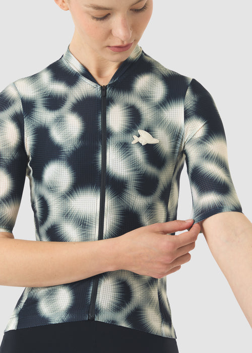 Café du Cycliste 車衣 Angeline V2 Ultralight Jersey Supersonic Fog 女款 墨綠