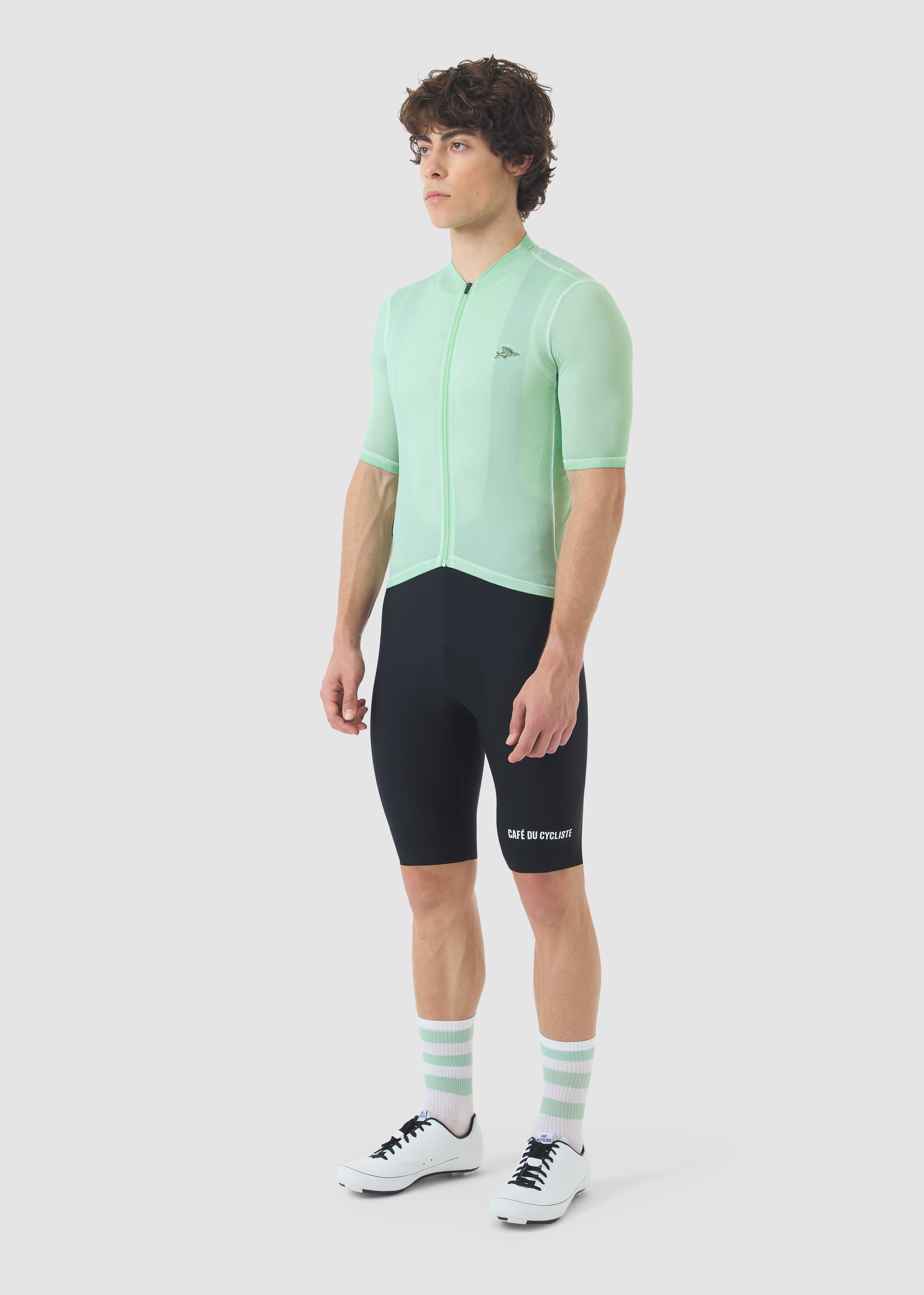 Café du Cycliste 車衣 Laurette Superlight Jersey Cold Dye Jadeite 男款 冷染翠綠
