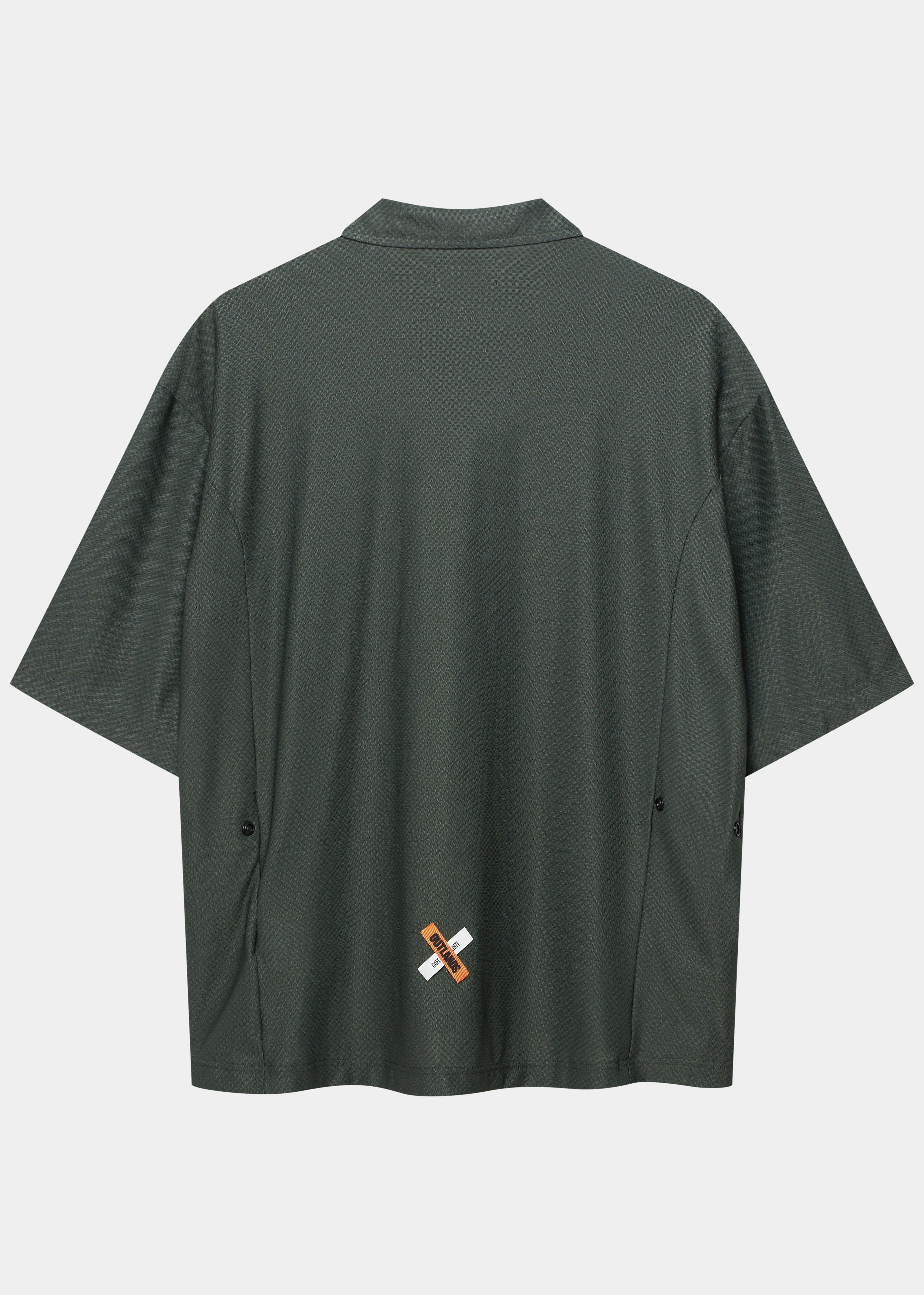 Café du Cycliste 休閒車衣 Gladys Ultralight Shirt Khaki 男女共版 卡其綠