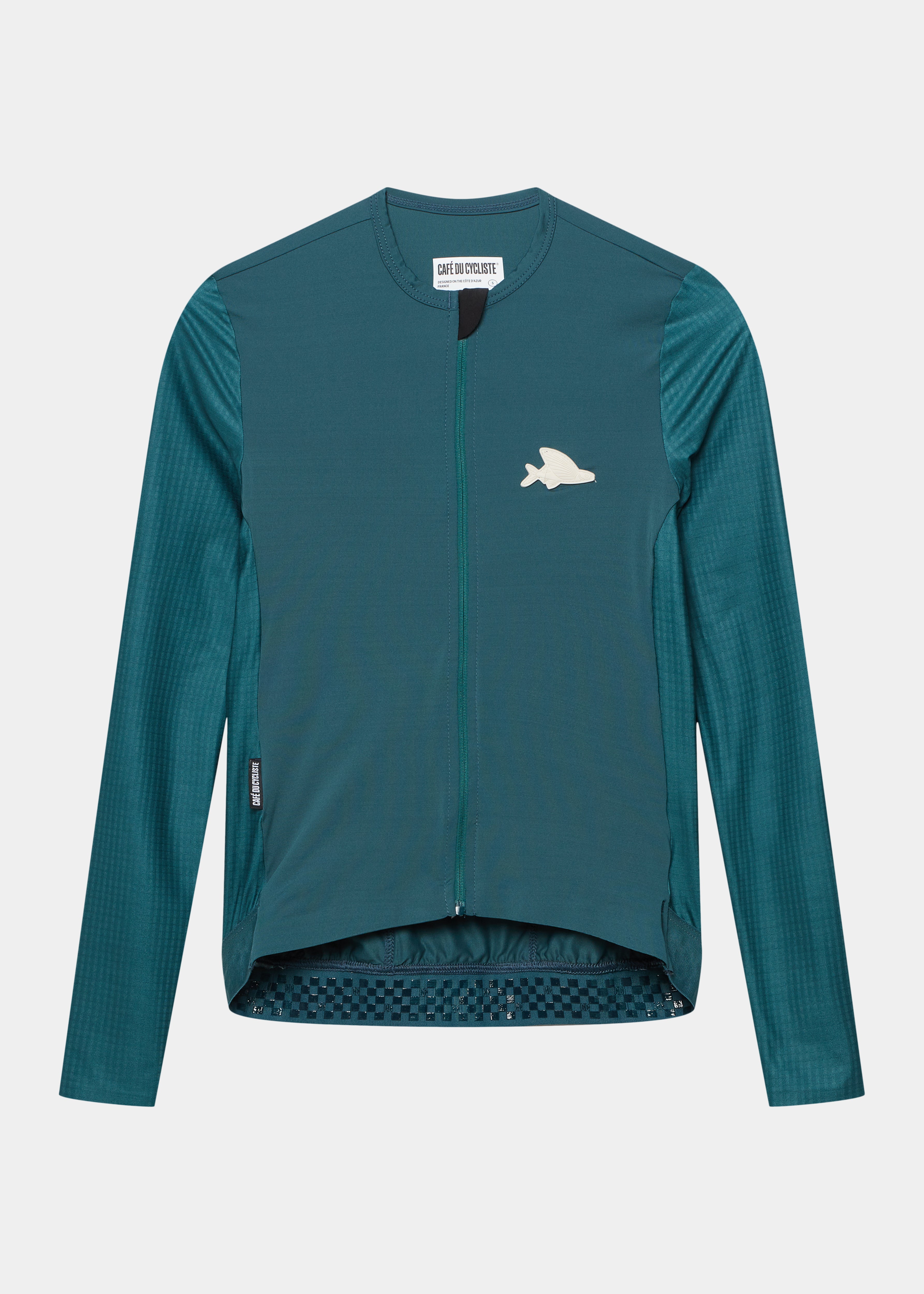 Café du Cycliste 車衣 Andrea Superlight LS Jersey Dark Sea 長袖 女款 深綠