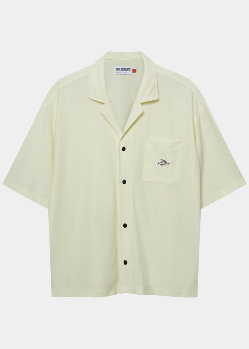 Café du Cycliste 休閒車衣 Gladys Ultralight Shirt Glaze 男女共版 米