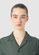 Café du Cycliste 休閒車衣 Gladys Ultralight Shirt Khaki 男女共版 卡其綠