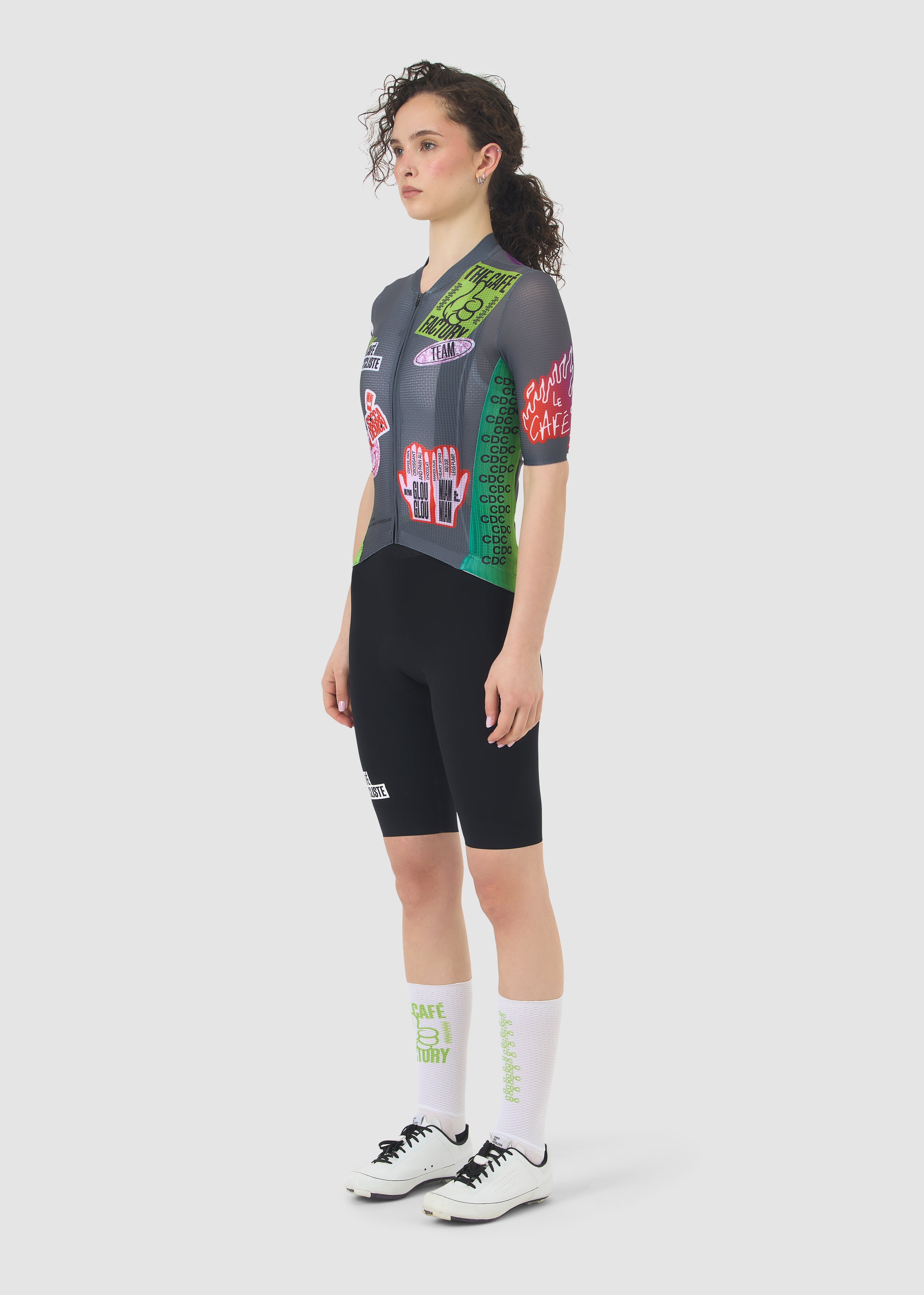 Café du Cycliste 車衣 Bergida CAFE Factory V2 Jersey Multico 女款 綠