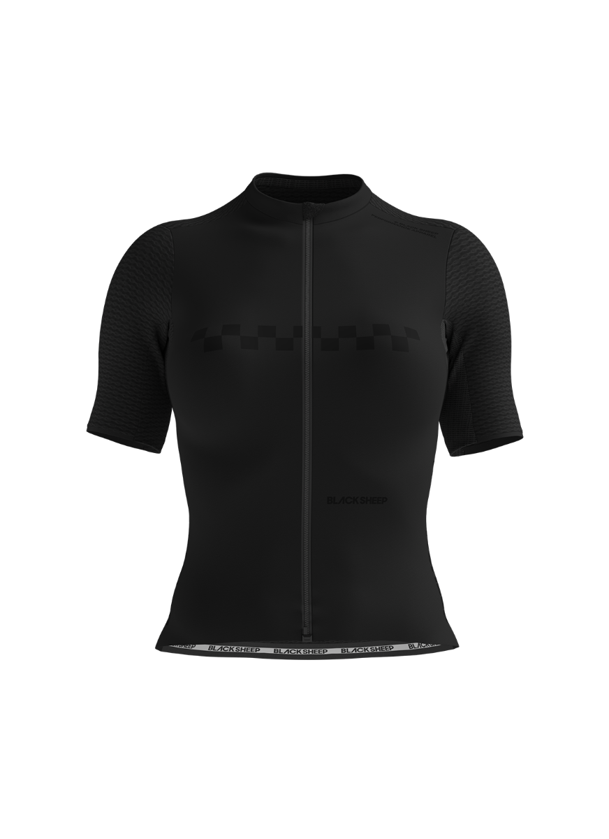 Black Sheep 黑羊 車衣 AeroWeave SS Jersey Classic Black 女款 黑