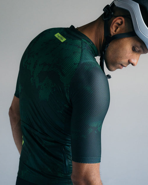 PedalMafia 車衣 Mens Core Jersey Static Dark Green 男款 墨綠