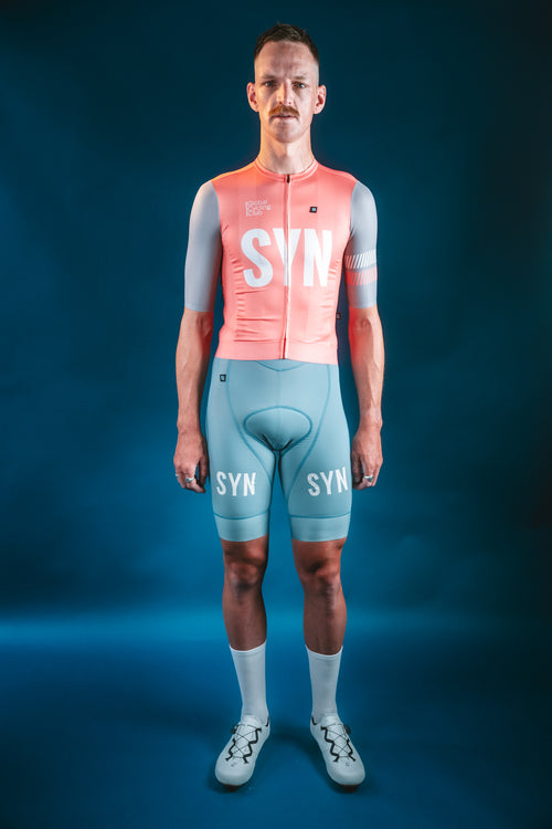 Biehler 車褲 Syndicate Pro Bib Shorts Blue Rain 男款 雨藍