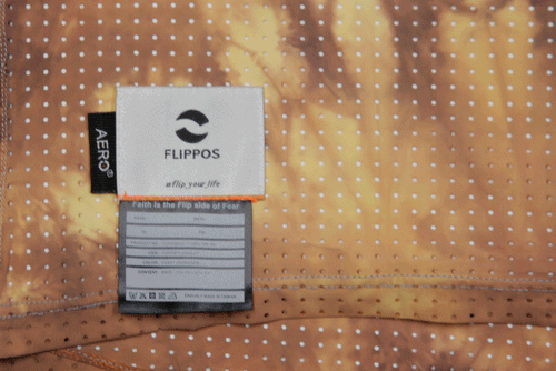 跑衣 FLIPPIES SINGLET AERO® (Men)紮染黃棕