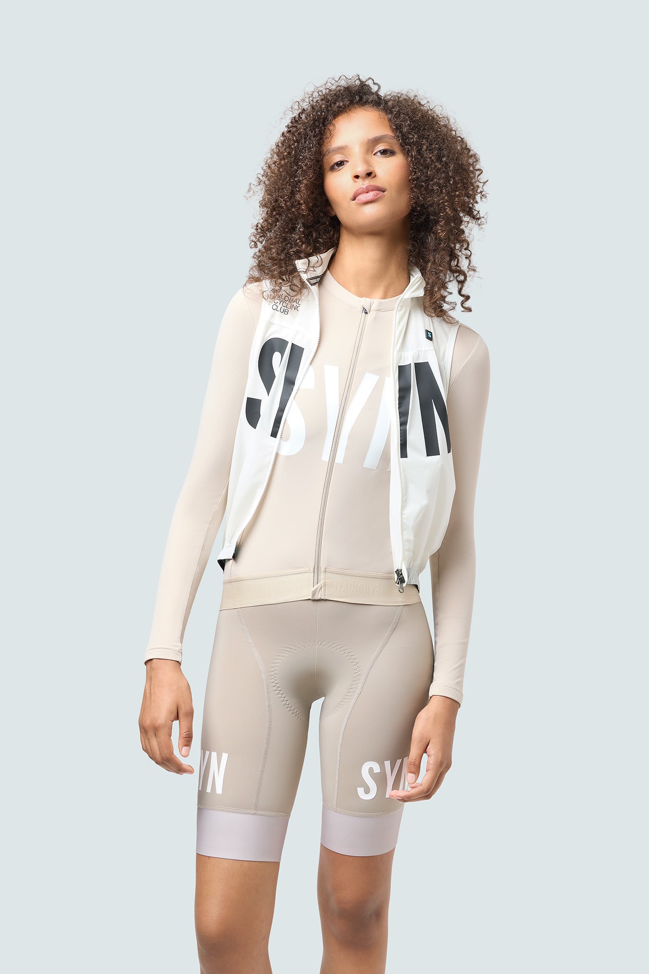 SYN 車褲 Training 2.0 Bib Shorts Dark Sand 女款 深砂