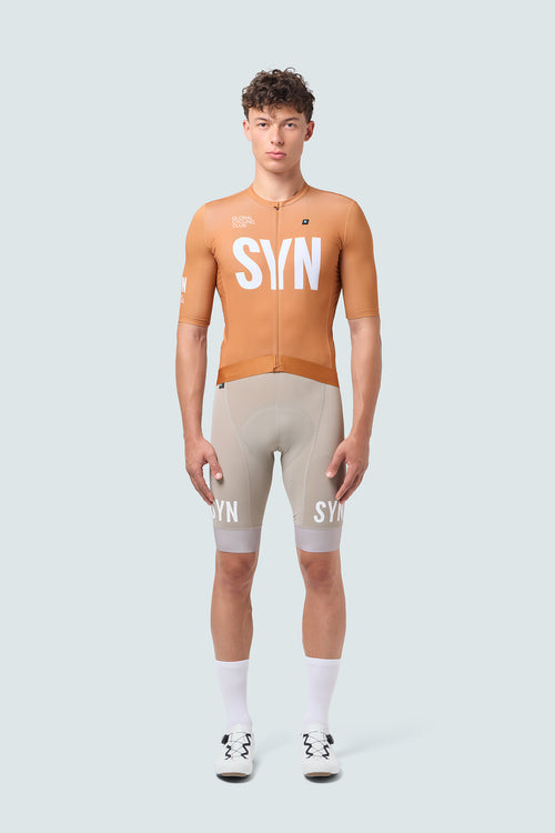 SYN 車褲 Training 2.0 Bib Shorts Dark Sand 男款 深砂