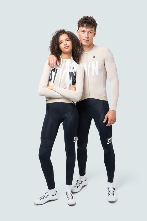 SYN 薄長口袋車褲 Training Bib Tights 2.0 Black 男款 黑