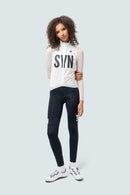SYN 磁扣薄長口袋車褲 Training Bib Tights 2.0 Black 女款 黑