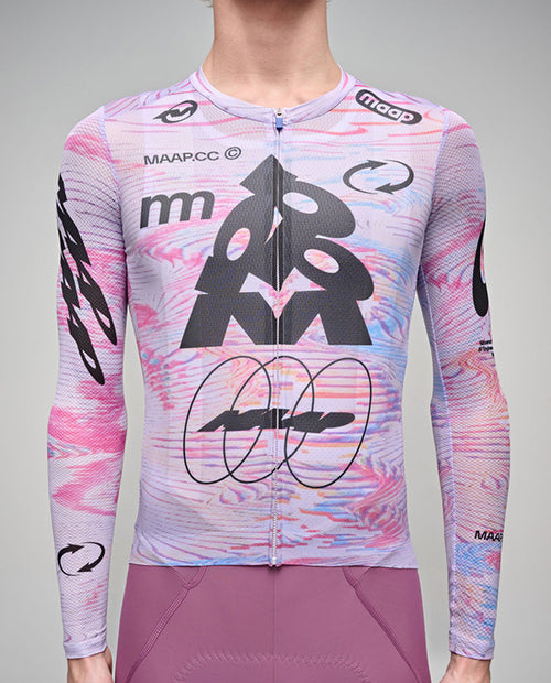 MAAP 車衣 Chroma Pro Air LS Jersey 3.0 Gumball 長袖 男款 粉