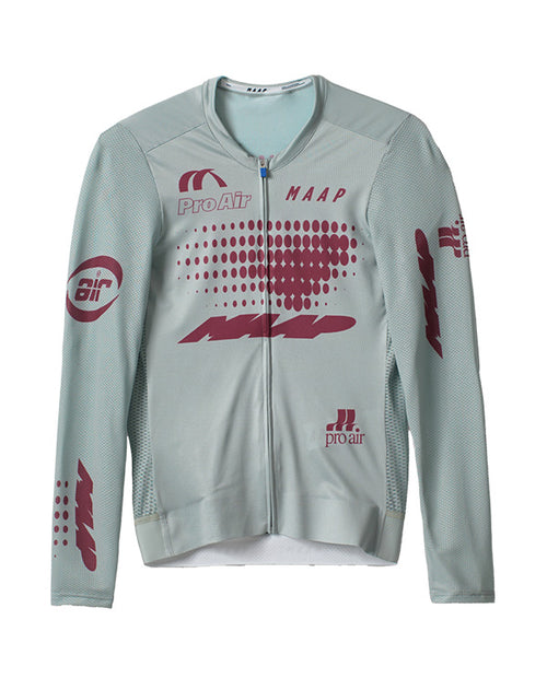 MAAP 車衣 Aether Pro Air LS Jersey Dove 薄長袖 男款 灰