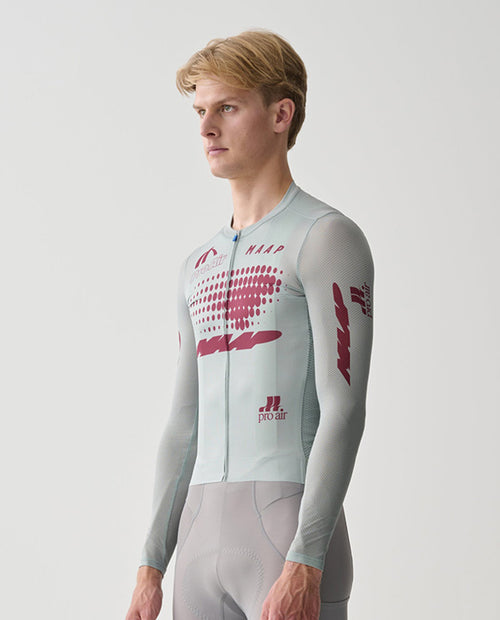 MAAP 車衣 Aether Pro Air LS Jersey Dove 薄長袖 男款 灰