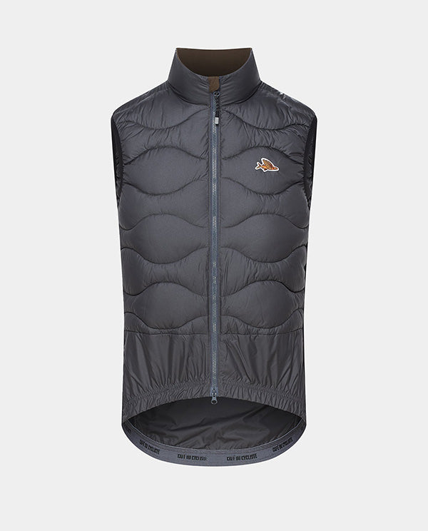 Café du Cycliste 背心Alexia V2 Thermal Gilet Anthracite 共版 灰黑