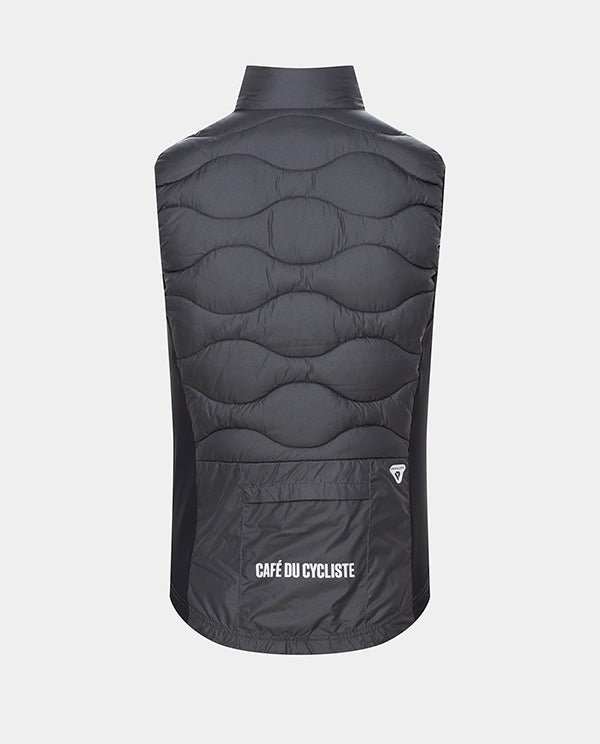 Café du Cycliste 背心Alexia V2 Thermal Gilet Anthracite 共版 灰黑