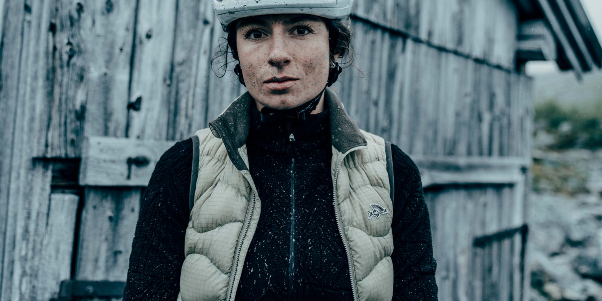 Café du Cycliste 背心Alexia V3 Thermal Gilet Puddle 男女共版 沼綠