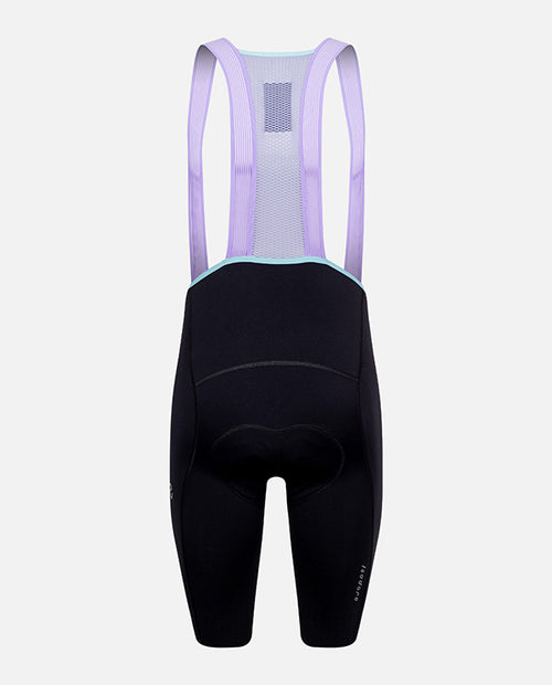Isadore 車褲 Alternative Bib Shorts Black Purple 男款 黑