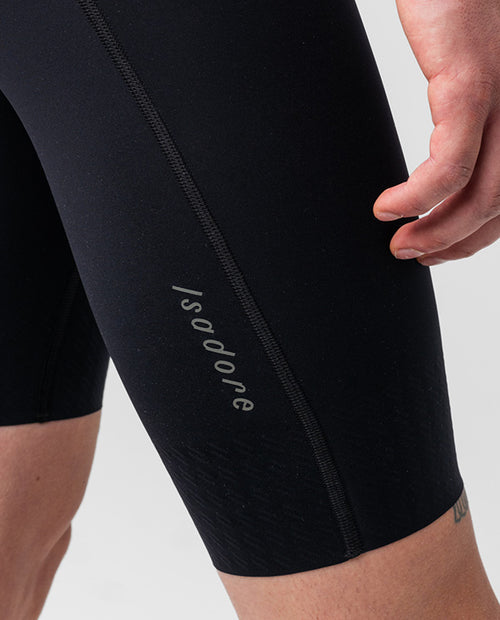 Isadore 車褲 Alternative Bib Shorts Black Purple 男款 黑