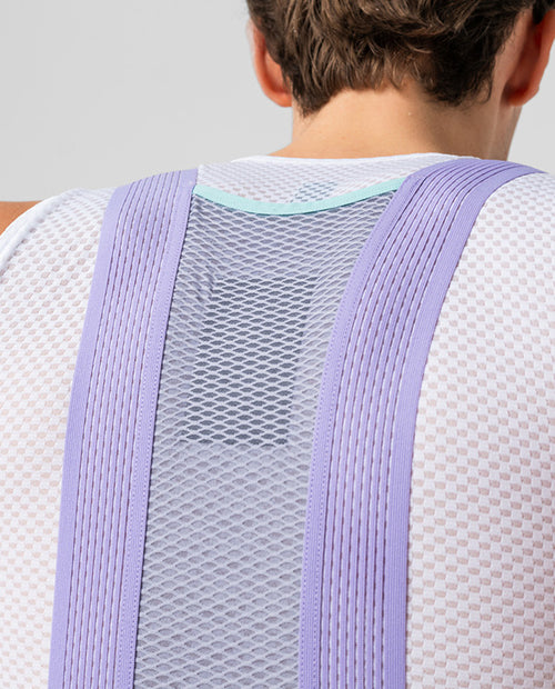 Isadore 車褲 Alternative Bib Shorts Black Purple 男款 黑