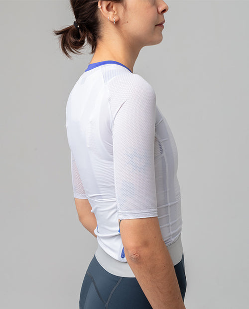 Isadore 車衣 Alternative Jersey Bit of Blue 女款 白