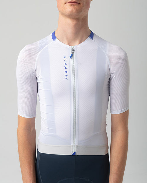 Isadore 車衣 Alternative Jersey Bit of Blue 男款 白