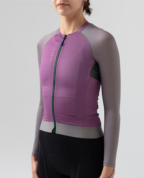 Isadore 薄長袖車衣 Alternative Ultralight Long Sleeve Jersey Amethyst 女款 紫