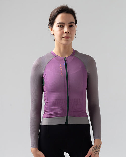 Isadore 薄長袖車衣 Alternative Ultralight Long Sleeve Jersey Amethyst 女款 紫