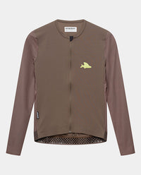 Café du Cycliste 車衣 Andrea Superlight LS Jersey Carob 長袖 女款 棕
