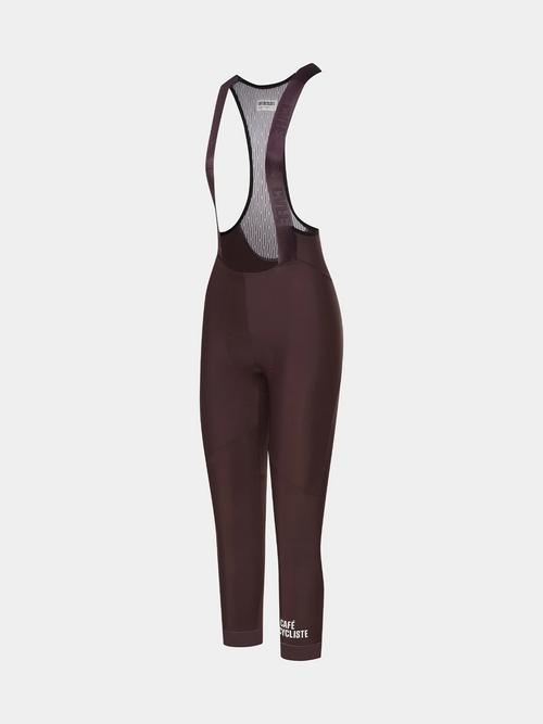 Café du Cycliste 車褲 Marie V2 Cycling Bib Tights Red Moss 全長 女款 暗紅