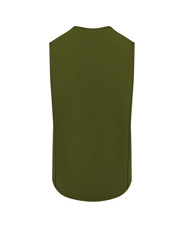 Café du Cycliste 底衫Coline Sleeveless Baselayer Leaf Green 無袖 男款 綠