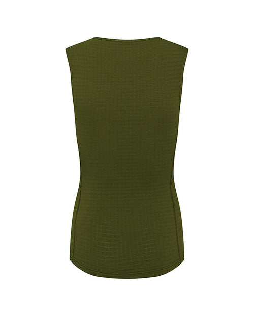 Café du Cycliste 底衫Coline Sleeveless Baselayer Leaf Green 無袖 女款 綠