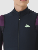Café du Cycliste 背心 Sibille Thermal Gilet Raven 男款 黑