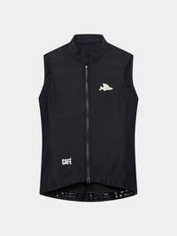 Café du Cycliste 背心 Sibille Thermal Gilet Raven 女款 黑