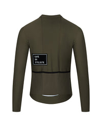 Café du Cycliste 車衣Audrey LS Jersey Avocado 長袖 男款 深綠