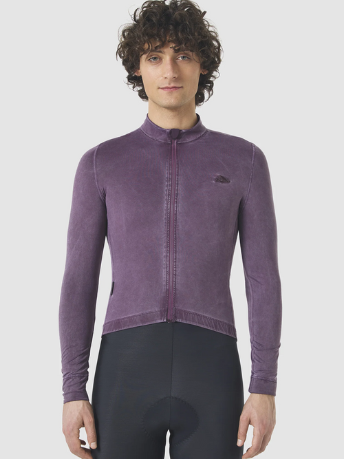 Café du Cycliste 車衣 Charlie Cold Dye Mineral Pink 長袖 男款 冷染粉